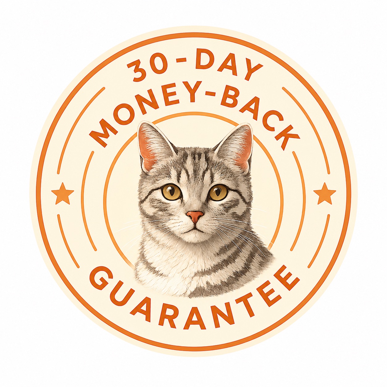 Money-back guarantee badge